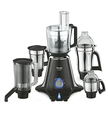 Preethi Zodiac Mixer Grinder 750 Watt motor with 5 Jars